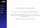 Macroeconomía Intermedia - marcteignier.commarcteignier.com/files/MacroInt_slides.pdf · I Dos grandes preguntas resumen los objetivos de la ciencia económica: I Cómo se determina