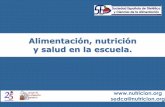 Alimentación, nutrición y salud en la escuela. - SEDCA JRoman.pdf · carbohidratos 7. El consumo de frutas, hortalizas, legumbres y pescado es insuficiente y su valor no reconocido