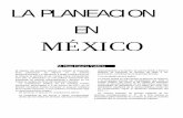 MÉXICO - UAM Azcapotzalco · PDF planeación en México en el periodo ... En la India, Pakistán y Francia, por ejemplo, la planificación integral no fue intentada sino hasta sus