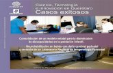 Ciencia, Tecnología e innovación en Querétaro Casos · PDF fileLos ejercicios deben repetirse cinco veces ... niños neurohabilitados tendrán una mejor calidad de vida personal,