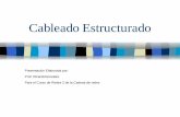 Cableado Estructurado - Informática Coacalco · PDF fileresumen es un cableado para todos los servicios que ... Especialmente en el cableado horizontal donde ... normas son mas estrictas