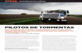 PILOTOS DE TORMENTAS - International Trucks · PDF filey amenazantes, mientras el viento levanta polvo como un tractor de alta potencia. Los espectadores señalan ... de un tornado