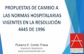 Presentación de PowerPointsociedadcolombianadearquitectos.org/memorias/ENAH/... · en el complejo campo del diseÑo hospitalario, que no se encuentra en ninguna ley, ... hospitalarias