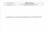 · PDF filePEMEX Comité de Normalización de Petróleos Mexicanos y Organismos Subsidiarios DISEÑO DE ESTRUCTURAS DE CONCRETO HOJA DE APROBACIÓN NRF-138-PEMEX-2006