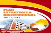 PLAN ESTRATEGICO INSTITUCIONAL - … 2017-201… · gobierno regional de arequipa plan estratÉgico institucional 2017 – 2019 2 contenido presentaciÓn ...