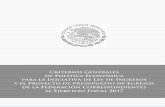 Criterios Generales de Política Económica para la ... · PDF file2 Criterios Generales de Política Económica 2017 ÍNDICE GENERAL 1. INTRODUCCIÓN