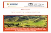 Proyecto ADAPTACIÓN AL CAMBIO CLIMÁTICO proyectos - Cambio... · Página 2 de 31 TABLA DE CONTENIDO 1 ... Árbol de problemas (causas y efectos) ... Árbol de objetivos (relaciones