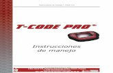 Instrucciones de manejo - Cerrajerias Miguel Lima PRO.pdf · hacer la lectura de códigos de seguridad. - Descarga de software.- Pulse la tecla de función F3 o toque este