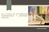 DE LA TUTELA DE LOS DERECHOS FUNDAMENTALES · PDF filePRIMER ACERCAMIENTO 1. Verificar la normativa aplicable: Art. 53 de la Constitución Española y Arts. 177 a 184 de la Ley 36/2011,