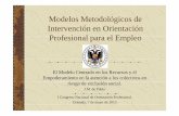 Modelos Metodológicos de Intervención en Orientación ...empleo.ugr.es/congresoorientacion/Ponencias/12_JM_de_Pablo_Powe… · La Orientación laboral se inicia, en España, tomando
