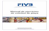 Manual de ejercicios de voleibol de playa - fivb.orgEdouard-Sandoz 2-4 – CH-1006 Lausana – SUIZA Tel: +41 (21) 345 3535 Fax: +41 (21) 345 3545 ... 15 EJERCICIOS DE JUEGOS MODIFICADOS