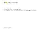 Guía de usuario del Lumia con Windows 10 Mobiledownload-support.webapps.microsoft.com/ncss/PUBLIC/... · aprenda a usar la pantalla táctil. ... Necesita una cuenta de Microsoft