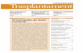 EDITORIAL SUMARI Al·loempelts de teixit compostsctransplant.org/doc/boletin/butlleti_10_cat.pdf · organitzaciÓ catalana de trasplantaments. servei catalÀ de la salutbutlletÍ