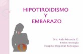 HIPOTIROIDISMO Y EMBARAZO -  · PDF filepérdida del embarazo cuando el hipotiroidismo no ha sido adecuadamente diagnosticado y tratado