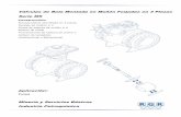 Válvulas de Bola Montada en Muñón Forjadas en 3 Piezasrgrtech.co.za/es/wp-content/uploads/2014/07/MS-Series-Rev-2.pdf · Mineroductos / sistemas de conducción de pulpas: ... no