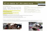 Coses d'Albons 10 juny 2015 - Diputació de Girona dAlbons 10.pdf · Cal destacar‐hi diverses activitats: la cistella del conte a educació infantil, la cantata de “La cuca de