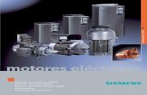 Cat motores Siemens - Electricidad General y Proyectos S.A · PDF fileCálculo de ahorro de energía 40 ... flecha hueca Motor trifásico ... Los motores con armazones 440T tienen
