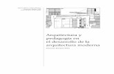 Arquitectura y pedagogía en el desarrollo de la ... · PDF fileRevista Educación y Pedagogía, vol. 21, núm. 54, mayo-agosto, 2009 29 Arquitectura escolar Arquitectura y pedagogía