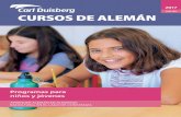 cdc.de CURSOS DE ALEMÁN - Carl Duisberg German  · PDF file03 Más información en:   +49 (0)7732/9201-0 Campamentos de alemán para niños Aprender un idioma y disfrutar de las