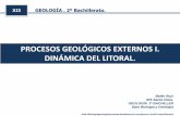 PROCESOS GEOLÓGICOS EXTERNOS I. DINÁMICA  · PDF filemareas y corrientes marinas . ...  . Title: Diapositiva 1 Author: aaaa