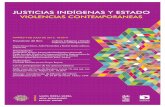 Justicias Indígenas y Estado - Colegio de Etnólogos y ... · PDF fileMARTES 9 DE JULIO DE 2013, 18:00 H Presentación del libro: Justicias indígenas y Estado Violencias contemporáneas