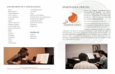 INSTRUMENTOS Y ASIGNATURAS ENSEÑANZA OFICIAL oficial.pdf · Piano Saxofón Trombón ... facultades académicas, para impartir las ... rante el curso, las audiciones periódicas y