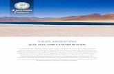 Viajes a Salta, Jujuy, Atacama, Uyuni - VIAJES · PDF fileVIAJES ARGENTINA Un programa de viaje por Salta, Jujuy, Salar y Desierto de Atacama y Salar de Uyuni muy completo, para no
