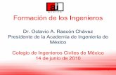 Formación de los Ingenieros -  · PDF fileMateriales 39 Bioquímica 37 Mecánica 29 ... INGENIERIA CIENCIAS SOCIALES MEDICINA Y CIENCIAS DE LA SALUD ... 4 UASLP 7 4.6% 38.8%