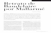 Sec.01mod Retirsa UNAM 12/17/10 1:29 AM Page 35 Retrato de · PDF file · 2013-09-14Paul de Man, en “Lyric and Modernity”, observa que “Le tombeau au Charles Baudelaire” manifiesta