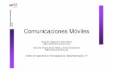 comunicaciones moviles entrega1 2014 v4 - UPNAdaniel/docencia/tar/tar13_14/slides/... · BTS (2G) y nodo B (3G)-Controladores Radio: BSC (2G) ... HO command MeasurementReports ...