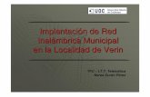 Implantación de red inalámbrica municipal en la localidad de …openaccess.uoc.edu/webapps/o2/bitstream/10609/1946… ·  · 2017-10-04• Frecuencias en 3’5 y 5’8 GHz. ...