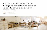 Diplomado de Especialización en Educación - Nido La Casa …nidolacasaamarilla.com/wp/wp-content/uploads/2011/04… ·  · 2017-04-27está basada en el enfoque socioconstructivista