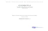 Programa de cálculo de costos, tarifas y tasas de los ... · PDF fileUnión Internacional de telecomunicacions COSITU Programa de cálculo de costos, tarifas y tasas de los servicios