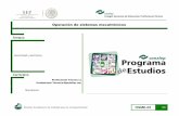Programa de estudios Operación de sistemas mecatrónicos · PDF fileModelo Académico de Calidad para la Competitividad OSME-02 2/26 Editor: Colegio Nacional de Educación Profesional