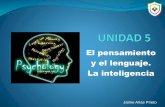 y el lenguaje. La inteligencia - No sólo lengua y literatura · PDF fileLa difícil definición de inteligencia Jaime Arias Prieto - Las numerosas definiciones, coinciden poco entre