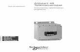 Altistart 48 Telemecanique -   · PDF fileEl arrancador ATS 48 está configurado de fábrica para poder iniciar una aplicación estándar que no