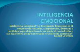 Inteligencia Emocional “La Inteligencia Emocional es el ...PD... · dos psicólogos de la Universidad de Yale (Peter Salovey y John Mayer) ... Imagen negativa de lo que ´puede