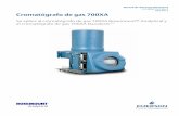 Cromatógrafo de gas 700XA - Automation Solutions Rosemount Analytical...CORRESPONDE EXCLUSIVAMENTE AL COMPRADOR Y AL USUARIO FINAL. ROSEMOUNT Y EL LOGOTIPO DE ROSEMOUNT SON MARCAS