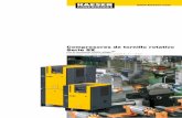 Compresores de tornillo rotativo Serie SX - ar.kaeser.comar.kaeser.com/Images/P-651-0-AR-tcm68-6759.pdf · (compresor de tornillo, secador refrigerativo y tanque de almacenamiento