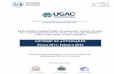 Enero 2011- Febrero 2012 - Dabacu USAC - UNIPA... · El pensum de estudios de la Maestría en Gestión para la Reducción de Riesgos de la Facultad de Arquitectura ... Salón T-2