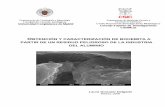 OBTENCIÓN Y CARACTERIZACIÓN DE BOHEMITA A PARTIR DE UN RESIDUO PELIGROSO DE …digital.csic.es/bitstream/10261/6195/1/Bohemita.pdf ·  · 2016-02-16recursos naturales (no hay extracción