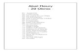 Abel Fleury - 20 Obras · PDF fileAbel Fleury - 20 Obras - 01. Ausencia 02. Chamame 03. De clavel En La Oreja 04. De Sobrepaso 05. Dos Canciones Criollas 06. El Cuando 07. El Desvelao