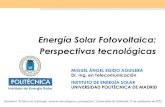 Energía Solar Fotovoltaica: Perspectivas ... - eis.uva.es · PDF fileConmutación del contactor de red muy rápida: ~ 30 ms