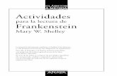 10 12 14 16 Actividades - Anaya Infantil y Juvenil intención del presente cuaderno es facilitar a los alumnos y a las alumnas la lectura de esta adaptación de Frankenstein. Para