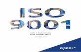 GUÍA DEL USUARIO ISO 9001:2015 - APCER · PDF fileSiguiendo una larga tradición, a través de esta publicación, APCER comparte con sus lectores su visión sobre la más reciente