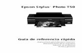 Epson Stylus Photo T50 EPSON Epson Stylus Photo T50 como el ajuste Impresora. 4. Haga clic en d para expandir la ventana Imprimir, si es necesario. Haga clic aquí para cancelar la