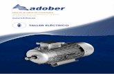 TALLER ELÉCTRICO - adober.esadober.es/intranet/uploads/web/memoria_taller_2107.pdf · Nuestro taller se dedica fundamentalmente a la reparación de motores eléctricos de continua