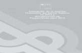 Evaluación de la Gestión Financiera del Sector Público ... · PDF file2 Evaluación de la Gestión Financiera del Sector Público en 2014 y Actualización de Proyecciones para 2015