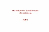 Dispositivos electrónicos de potencia IGBT - Sitio personallisandrolanfranco.com/.../2016/03/Dispositivos-de-potencia-IGBT.pdf · • Curva característica estática para una tensión