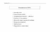 Termistores NTC (1) - dfs.uib.es - Departament de Físicadfs.uib.es/.../industrial/tec_electronica/teoria/termistores_NTC_1.pdf · Termistores NTC -2 Introducción NTC: resistores